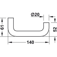 Наружный терминал Hafele DT 710 черный Матовая Mifare 917.63.008