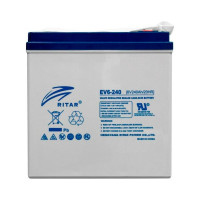 Батарея аккумуляторная 6v 240Ah/20HR Ritar EV6-240