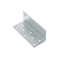 Перфорированный уголок ALBERTS оцинкованный, 100x40x40x2 мм 335755