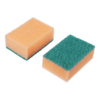 Набор губок для мытья посуды VETTA "Эконом" 5+2 шт, 9x6х3.5 см 441-086