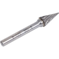 Бор-фреза твердосплавная коническая M1020 10 мм, хв-к 6 мм SOVIS 15650