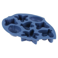 Силиконовая форма VETTA HS-120315 Пчелка, 8 ячеек, 28x21x3 см, 3 цвета 891-075