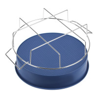 Силиконовая форма VETTA HS-305 25x6 см, круглая, на металлической подставке, 3 цвета 891-020