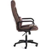 Кресло Tetchair driver 22 флок/ткань, коричневый 6/tw-24 19293