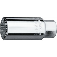 Ключ-трещотка TORGWIN Powerbuilt 3/8" 72 зуба CrV с универсальной торцевой головкой 8-21 мм WBT0626R