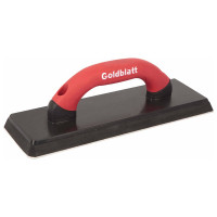 Резиновая тёрка для отделочных и финишных работ Goldblatt с прямоугольными и закругленными углами, размер 305x102 мм G02723