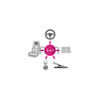 Комплект накидок 5 в 1 R2R 100 шт./уп. 3020-07490700 (074.907.21)