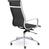 Кресло UTFC СН-300 Кайман Н хром Ср S-0401 черное КайманН41