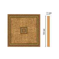 Цветная вставка Decomaster 100x100x11 мм 156-2-4