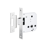 Замок-защелка врезная Hafele WC нержавеющая сталь, матовый, 55/24 911.23.370