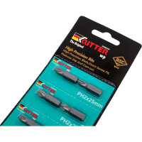 Бита RITTER WP PH 2x25 мм магнитные упаковка (2 шт) RS PS20112025