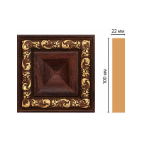 Цветная вставка Decomaster 100x100x22 мм D207-1084