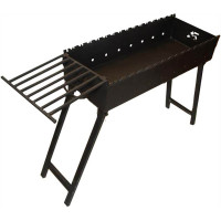 Складной мангал SevenBerg мс800 сталь 3 мм, с полкой-решеткой для гриля 4687202999743