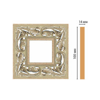 Цветная вставка Decomaster 100x100x14 мм 157-2-59