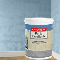 Декоративное покрытие L’impression Perle excellente 2.5 л, с эффектом матового перламутрового шелка, 42094 голубой 6HUEZLNSAU