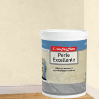 Декоративное покрытие L’impression Perle excellente 1 л, с эффектом матового перламутрового шелка, 42000 перламутровый LZE9842W87