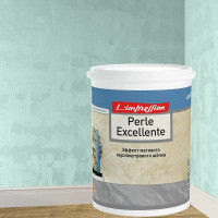 Декоративное покрытие L’impression Perle excellente 2.5 л, с эффектом матового перламутрового шелка, 42091 зеленый ZAD6BK47NT