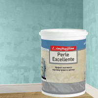Декоративное покрытие L’impression Perle excellente 2.5 л, с эффектом матового перламутрового шелка, 42095 голубой 9TP6UG8YHV