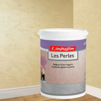 Декоративное покрытие L’impression Les perles 2.5 л, с эффектом блестящего перламутрового шелка, цвет 41068 бежевый 7KPW3UUY6Y