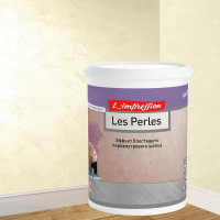 Декоративное покрытие L’impression Les perles 2.5 л, с эффектом блестящего перламутрового шелка, цвет 41081 бежевый P81E1F7MB5