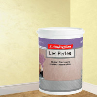 Декоративное покрытие L’impression Les perles 1 л, с эффектом блестящего перламутрового шелка, цвет 41064 бежевый BMJSCK6V4W