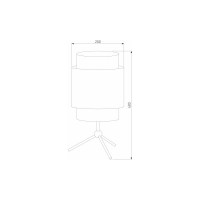 Настольный светильник TK Lighting - 6565 / boho white бежевый a058461