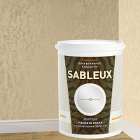 Декоративное покрытие L’impression Sableux 1 л, с фактурой мелкого плотного перламутрового песка цвет Светло бежевый 32114 TD9SHCH31F