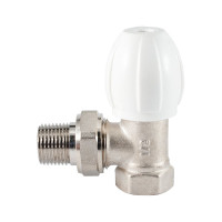 Клапан радиатора PROFACTOR регулирующий конусный затвор, угловой 1/2 PF RVA 374