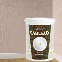 Декоративное покрытие L’impression Sableux 1 л, с фактурой мелкого плотного перламутрового песка, цвет розовый 32068 61TG7NWPCN