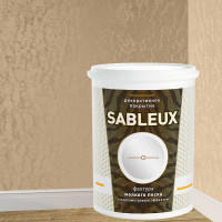 Декоративное покрытие L’impression Sableux 1 л, с фактурой мелкого плотного перламутрового песка цвет Светло розовый 32071 KJJYMLU8BV