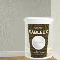 Декоративное покрытие L’impression Sableux 2.5 л, с фактурой мелкого плотного перламутрового песка цвет Зеленый 32101 6LX24TN7VE