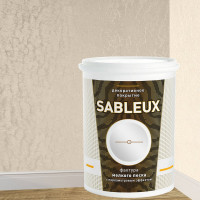 Декоративное покрытие L’impression Sableux 1 л, с фактурой мелкого плотного перламутрового песка цвет Белый 32000 (База) WN1Q88VKPW