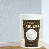 Декоративное покрытие L’impression Sableux 1 л, с фактурой мелкого плотного перламутрового песка цвет Голубой 32096 3NFZYE9RVY