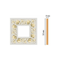 Цветная вставка Decomaster 50x50x8 мм 130C-2-54