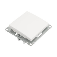 1-клавишный переключатель Systeme Electric W59 aqua, 10ах, ip44, механизм, белый VS610-156B-1-86