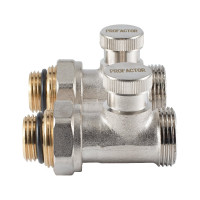 Узел нижнего подключения радиатора PROFACTOR прямой 1/2х3/4 ЕК PF RVS 610