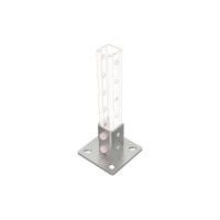 Напольная стандартная опора Fachmann 125x125 х.ц 11.077