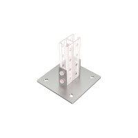 Напольная увеличенная опора Fachmann 200x200 х.ц. 11.078