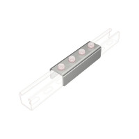 U-образный соединитель профиля Fachmann 41x41 х.ц 11.095