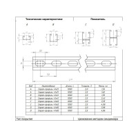 Страт-профиль Fachmann 41x82x2,0x1000 11.109