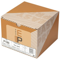 Круг абразивный на бумаге 150 мм, P180, 15 отв., 100 шт EASY PRO 7018010