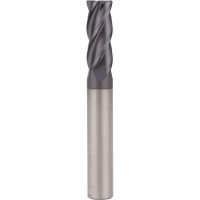 Фреза радиусная VHM 8x20x60x8 мм, Z4, R0.5 мм, Тип INOX NORGAU 018260081