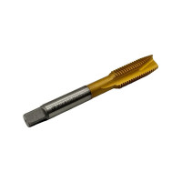 Метчик машинно-ручной TORNERI М12x1.5 ISO 529, для сквозных отверстий с покрытием TiN, HSSE 043914