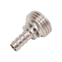 Резьбовой штуцер под рукав TITAN LOCK DIN 11851 DN15 нержавеющая сталь 316 TL15THRSS