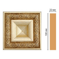 Цветная вставка Decomaster 100x100x22 мм D207-933