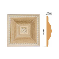 Цветная вставка Decomaster 100x100x22 мм D209-11