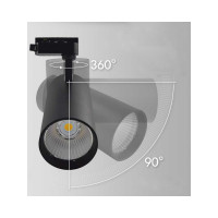 Спот для трековых систем SWG черный 10W 4000K TL3P-BL-10-NW 00-00008845