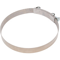 Ленточный винтовой хомут CNIC 214-226/26 мм, М10x120 мм, W2 нержавеющая сталь 26В214226 52627