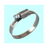 Червячный хомут CNIC 100-120/12 мм, W5 нержавеющая сталь 01E12100120 52550