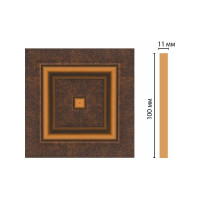 Цветная вставка Decomaster  100x100x11 мм D205-56